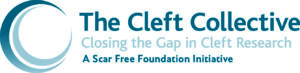 Logo: The Cleft Collective - Closing the Gap in Cleft Research - A Scar Free Initiative