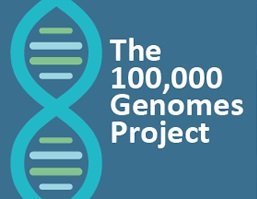 Logo: The 100,000 Genomes Project