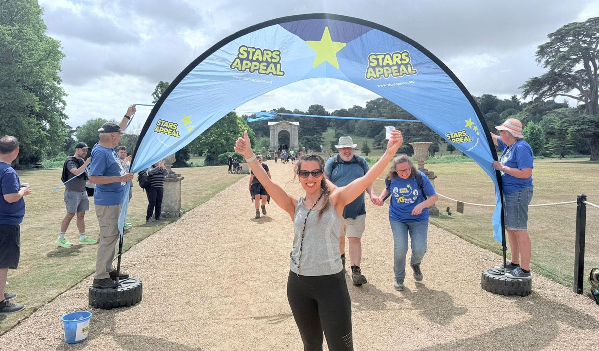 Nefer Fallico completing Walks for Wards